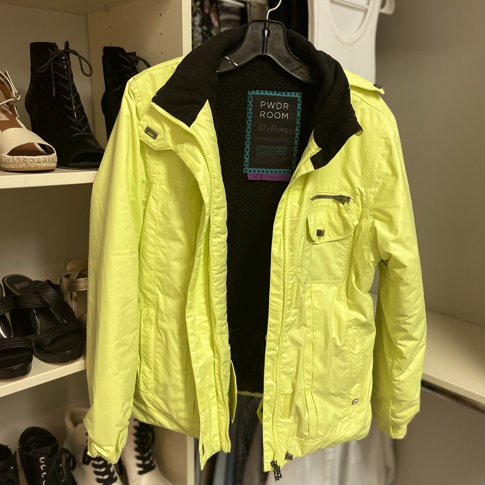 Like new PWDR Room teen ski jacket